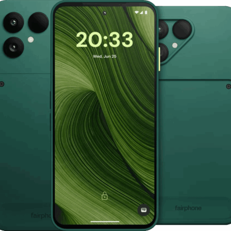 Fairphone 6 256GB Groen 5G + Fairphone 6 Protective Back Cover Groen