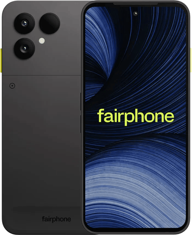 Fairphone 6+ 256GB Zwart 5G