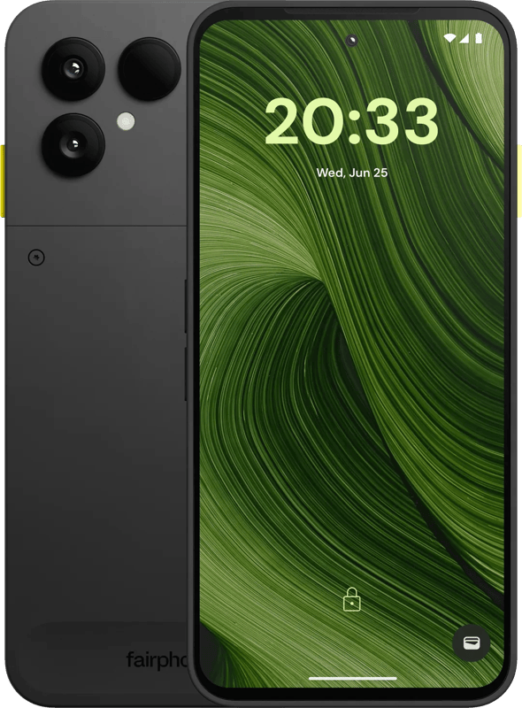 Fairphone 6 256GB Zwart 5G
