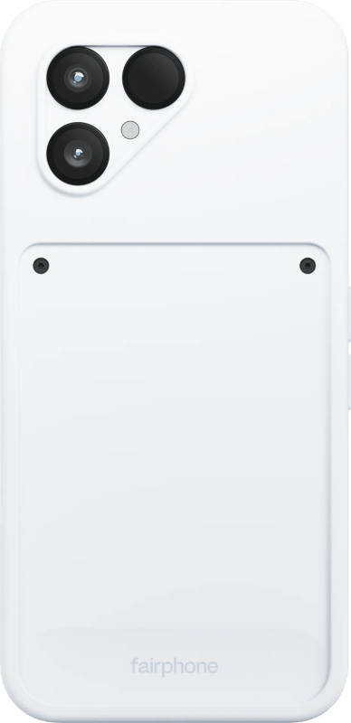 Fairphone 6 Protective Back Cover Wit