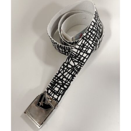 Famous Stars And Straps - Zwart Witte Riem | Famous Stars And Straps
