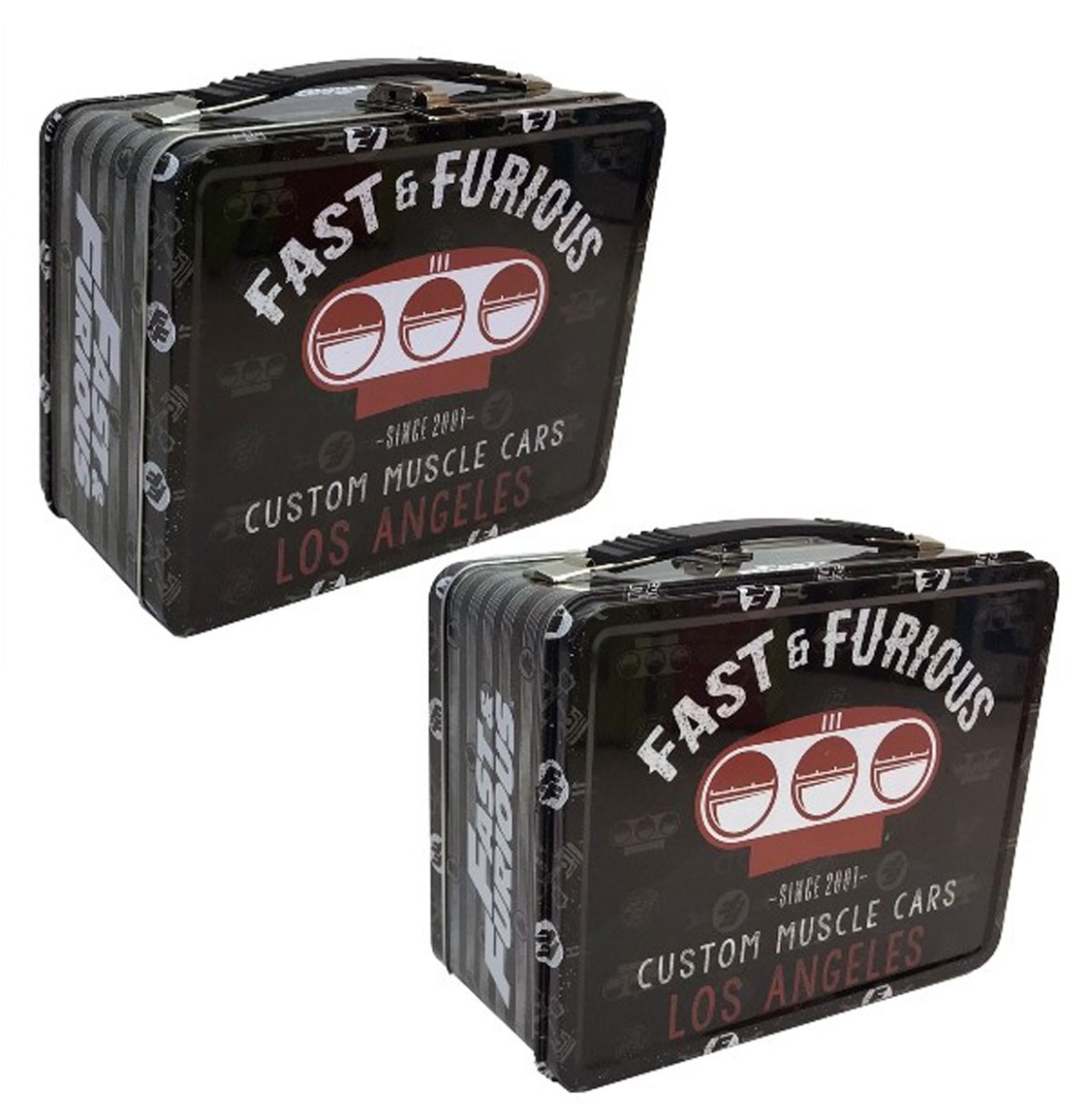 Fast and Furious: Muscle Cars Opbergblik Lunch Box | Fiftiesstore