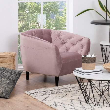Fauteuil 'Loes' Velvet