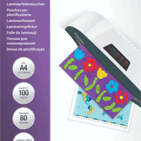 Fellowes Lamineerhoezen Enhance Mat 80 mic A4 (100 Stuks)