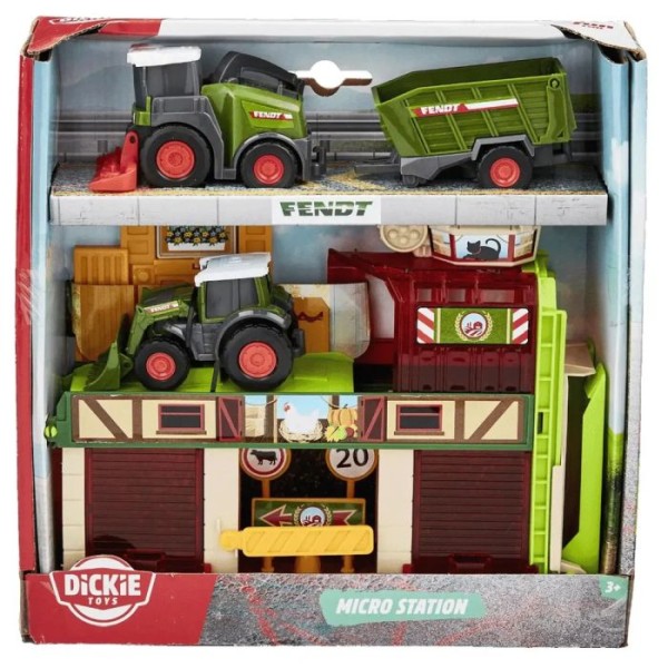 Fendt Tractorset Boerderij 3 Delig Dickie | Dickie