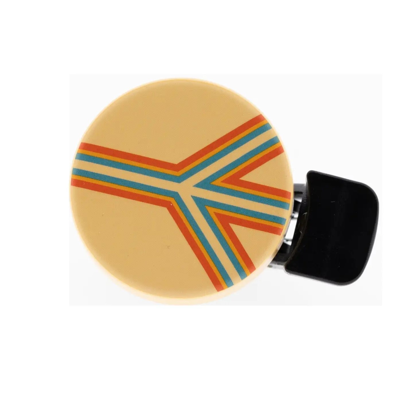 Fietsbel 70's Peace Print Retro Design | Niet verkeerd