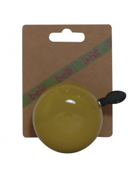 Fietsbel Ding Dong 60 mm Pastel Geel | Belll
