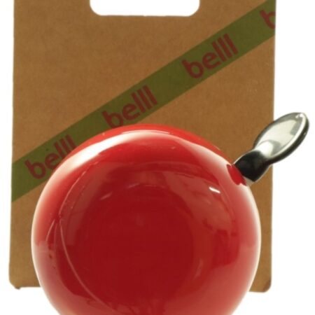 Fietsbel Ding Dong 60 mm rood | Belll