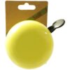 Fietsbel Ding Dong 80 mm pastel geel | Belll