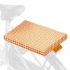 Fietskussen Orange Checkmate | BikeCap