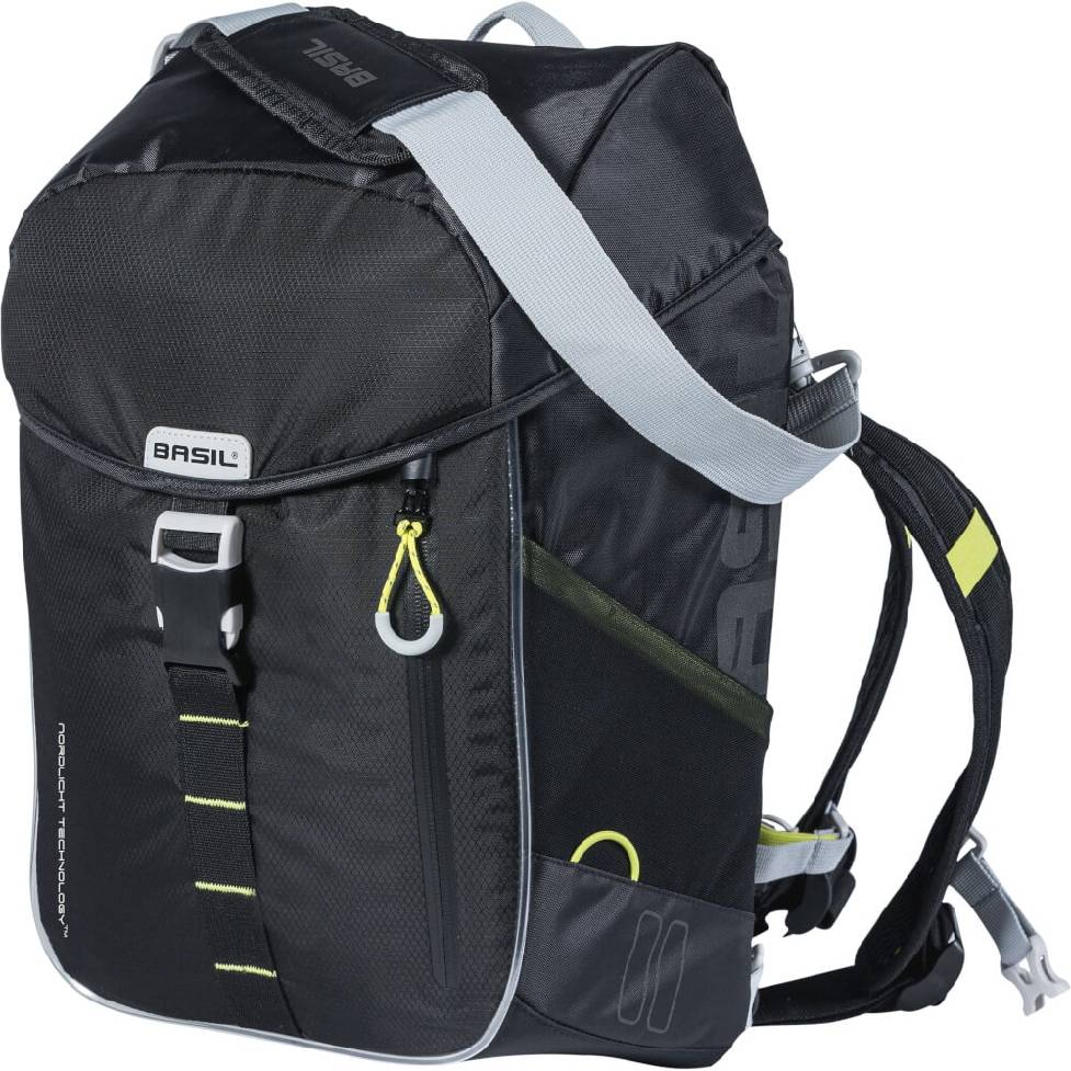 Fietsrugzak Miles Daypack led zwart | Basil