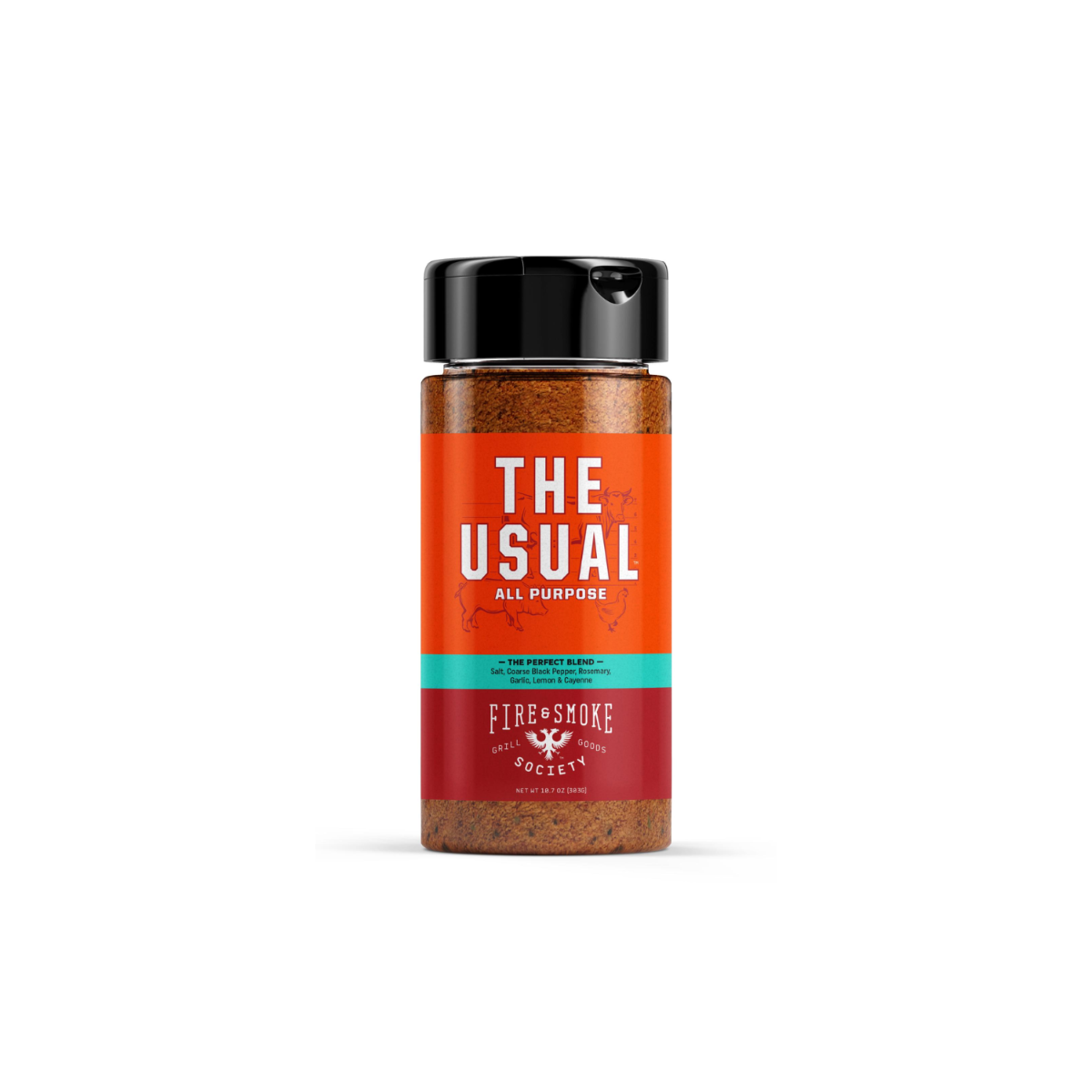 Fire & Smoke The Usual All Purpose Rub 303gr-10