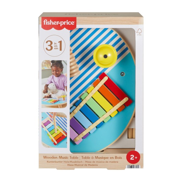 Fisher Price Hout Muziek Tafel | Fisher Price