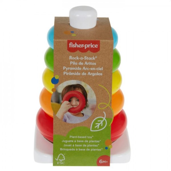 Fisher Price Kleurenringpiramide - Eco | Fisher Price