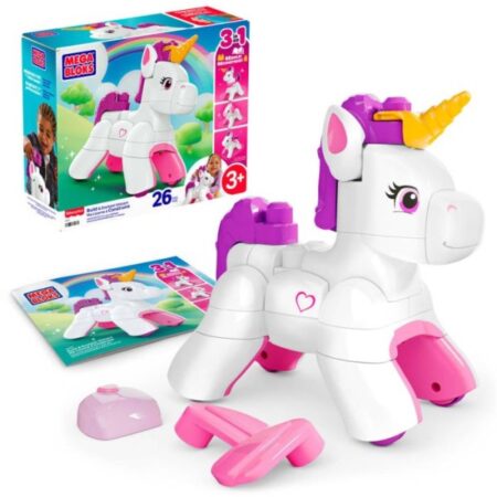 Fisher Price Mega Bloks Build & Enchant Unicorn | Mega Bloks