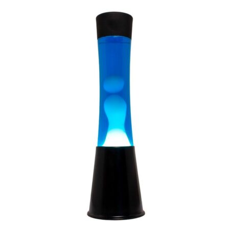 Fisura Lava Lamp - Cyan & Zwart | Fisura