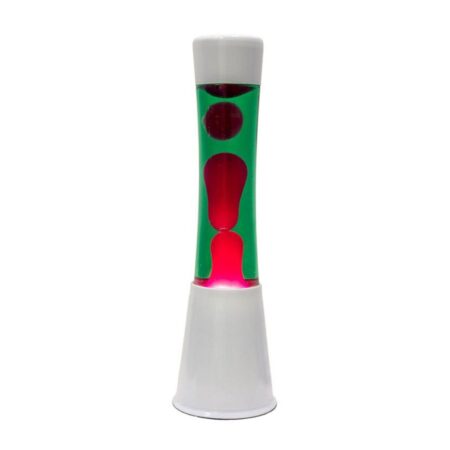 Fisura Lava Lamp - Groen Met Roze Lava | Fisura