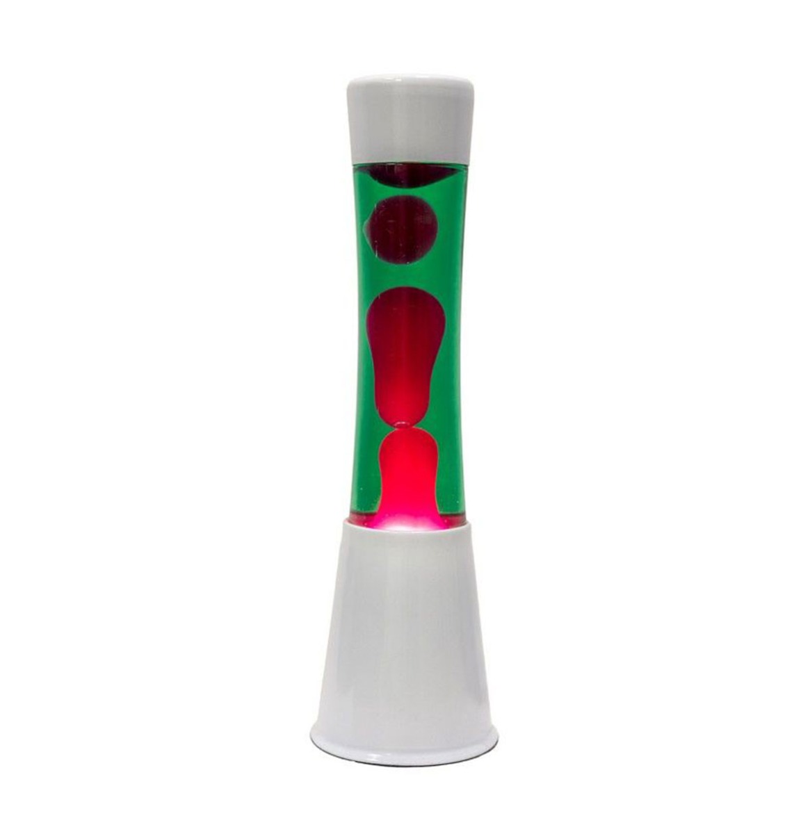 Fisura Lava Lamp - Groen Met Roze Lava | Fisura