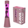 Fisura Lava Lamp Tower - Roze & Bruin Golven Basis Met Roze Vloeistof En Bruine Lava | Fisura