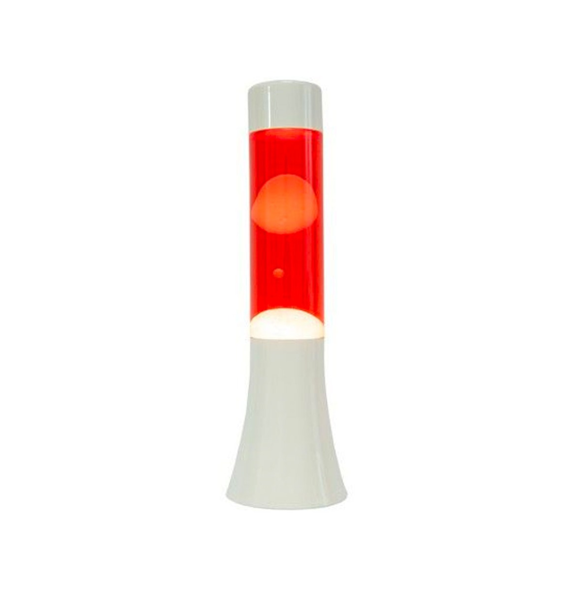 Fisura Mini Lava Lamp - Rood En Wit | Fisura