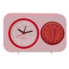 Fisura Retro Keuken Timer & Klok - Roze | Fisura