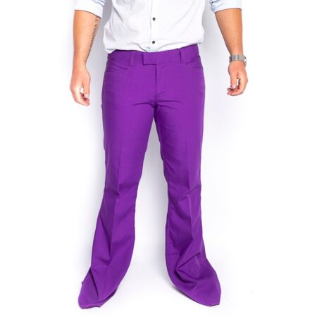 Flair Trousers Purple-S | Chenaski