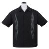 Flame N Hot Shirt Black / Charcoal-XS | 49% korting | Steady Clothing