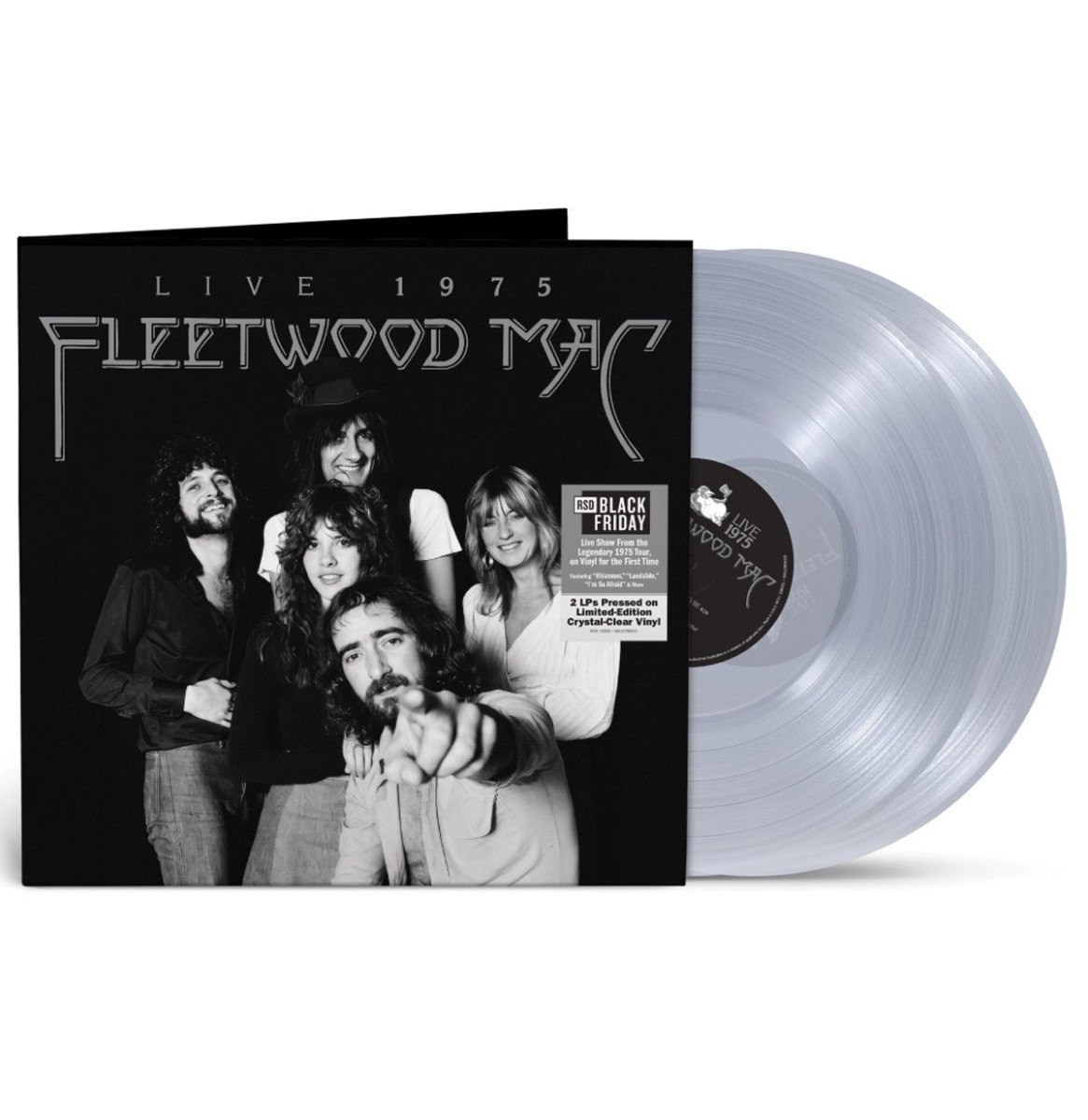 Fleetwood Mac - Fleetwood Mac: Live 1975 (Doorzichtig Vinyl) (Record Store Day Black Friday 2025) 2 (LP) | Fiftiesstore