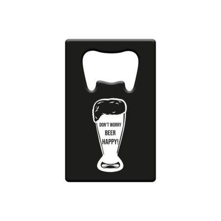 Flesopener - Don't worry beer happy | Paperdreams