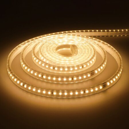 Flex120 LED Strip 2 meter - 3000K warm wit - IP65 waterdicht - Buiten & Binnen - 120 LEDs/m - 20 Watt 1680 lumen - Inkortbaar per meter - Dimbaar | HOFTRONIC