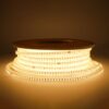 Flex120 LED Strip 50 meter - 3000K warm wit - IP65 waterdicht - Buiten & Binnen - 120 LEDs/m - 400 Watt 42.000 lumen - Inkortbaar per meter - Dimbaar | HOFTRONIC