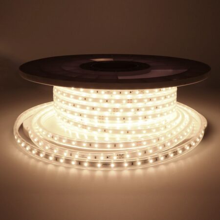 Flex60 LED Strip 25 meter - 4000K neutraal wit - IP65 waterdicht - Buiten & Binnen - 60 LEDs/m - 200 Watt 17.500 lumen - Inkortbaar per meter - Dimbaar | HOFTRONIC