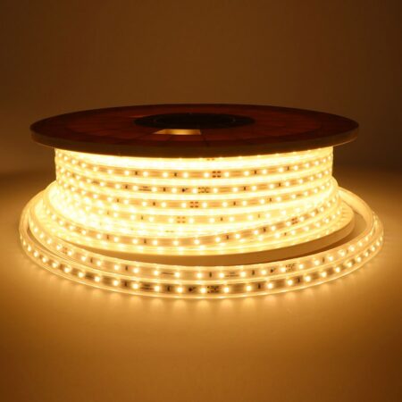 Flex60 LED Strip 50 meter - 3000K warm wit - IP65 waterdicht - Buiten & Binnen - 60 LEDs/m - 700 lumen per meter - Inkortbaar per meter - Dimbaar | HOFTRONIC