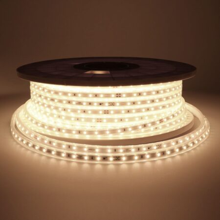 Flex60 LED Strip 50 meter - 4000K neutraal wit - IP65 waterdicht - Buiten & Binnen - 60 LEDs/m - 320 Watt 35.000 lumen - Inkortbaar per meter - Dimbaar | HOFTRONIC