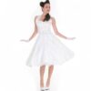 Floral Lace Satin Dress Ivory-40 (NL)/ 14 (UK) | 32% korting | Vivien of Holloway