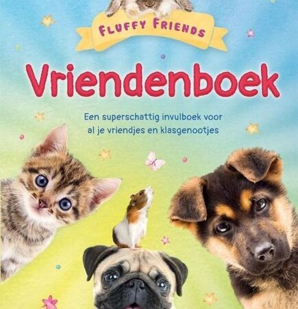 Fluffy Friends Vriendenboek | Deltas