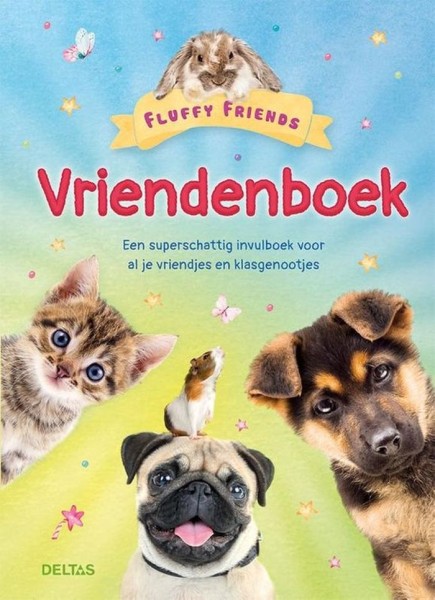 Fluffy Friends Vriendenboek | Deltas