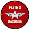 Flying A Gasoline Logo Emaille Bord 12" / 30 cm | Fiftiesstore