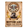 Flying Eight Motorcars Street Rods Muscle Cars Pin Up Zwaar Metalen Bord | Fiftiesstore