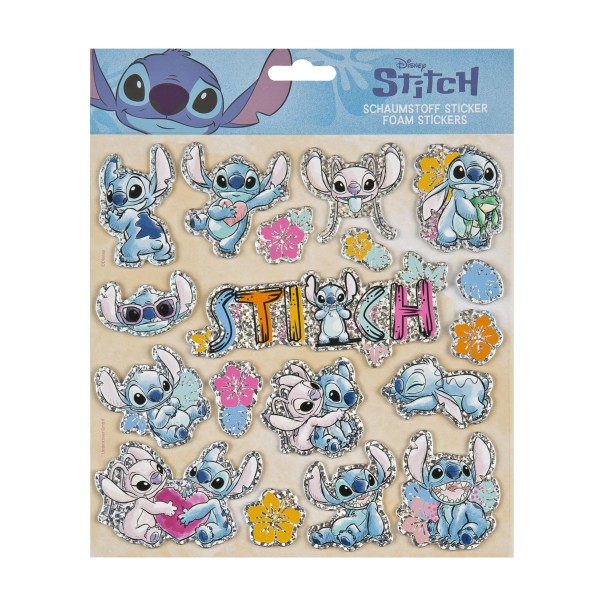 Foam Stickers Met Glittereffect Stitch |