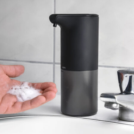 Foaming Soap Dispenser - USB Automatische Zeepdispenser - Zwart | MikaMax