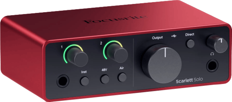 Focusrite Scarlett4-Solo-Studio