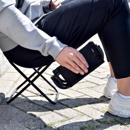 Foldable Pocket Stool - Mini Inklapbare Stoel - 25cm zitvlak | MikaMax