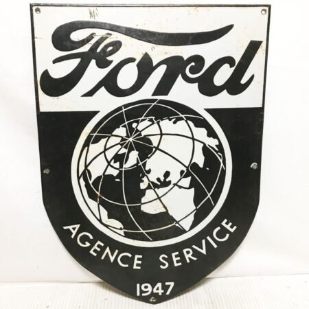 Ford Agence Service Emaille Bord - Vroege Replica | Ford