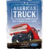 Ford America's Truck F100 Metalen Bord 30 x 40 cm - Speciale Editie | Ford
