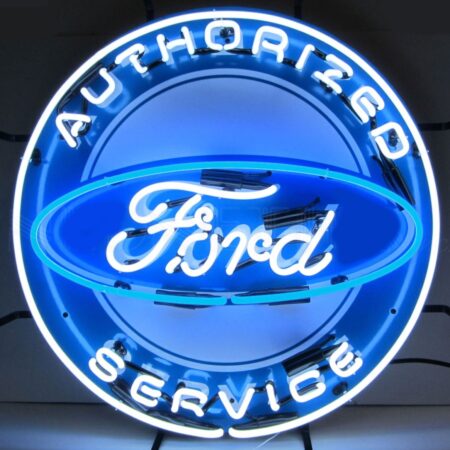 Ford Authorized Service Neon Verlichting 60 cm - Blauw