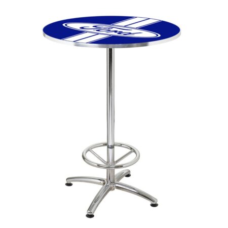 Ford Bar Tafel - Logo met Race Strepen - Officieel Gelicenseerd Ford Product | Ford