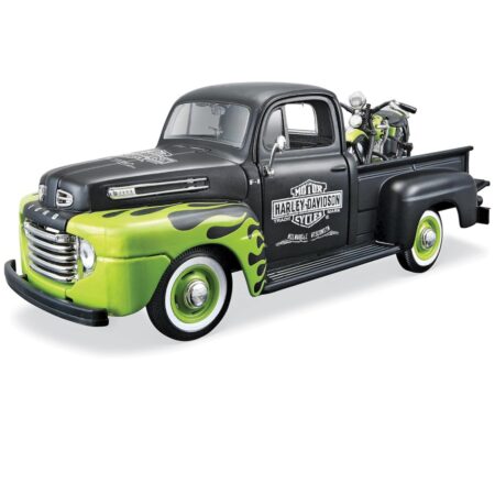 Ford F-1 1948 + Harley-Davidson FL Panhead 1:24 Modelset | Harley-Davidson