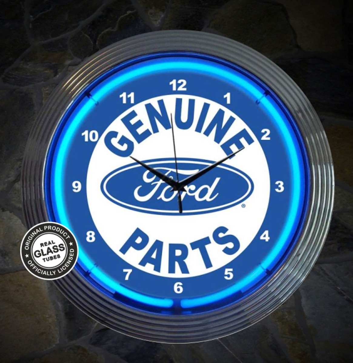 Ford Genuine Parts Neonklok 38 cm | Ford