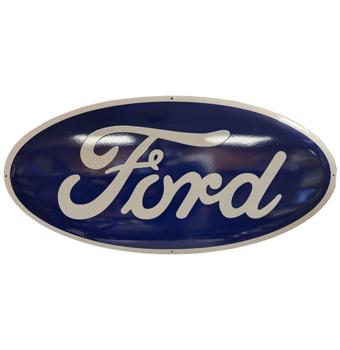 Ford Logo Emaille Bord - 100 x 50 cm | Ford